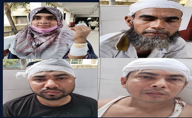 চাঁদপুরে আম পাড়ায় একই পরিবারের নারীসহ সাতজনকে পাঠালো হাসপাতালে