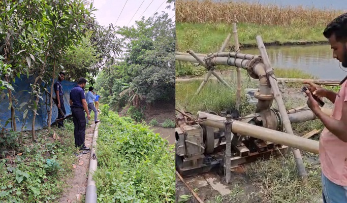 কচুয়ায় অবৈধভাবে মাটি-বালু উত্তোলনের দায়ে ২ লক্ষ টাকা জরিমানা