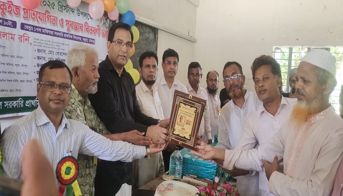 জাতীয় শিক্ষা পদক প্রতিযোগিতা উপলক্ষে কচুয়ায় ক্রীড়া ও পুরস্কার বিতরণ সভা