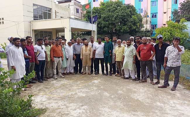 ৩১ দফা বাস্তবায়নে হাজীগঞ্জে ব্যারিস্টার কামাল উদ্দিনের গণসংযোগ