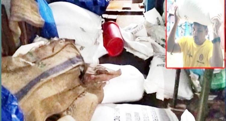 হাজীগঞ্জে গ্রাম পুলিশের ঘর থেকে ২০ বস্তা ভিজিএফ চাল উদ্ধার