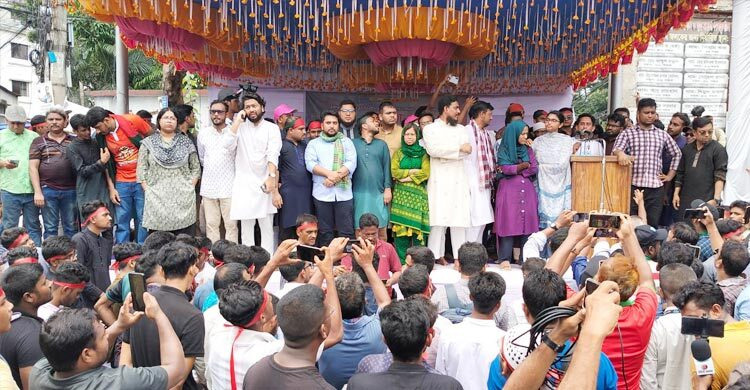পুরোনো খেলায় নতুন প্লেয়ার হতে আসিনি, খেলার নিয়ম বদলাতে এসেছি:নাহিদ ইসলাম