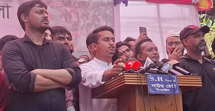 যিনি চাঁদাবাজদের প্রটেকশন দেওয়ার চেষ্টা করেন তিনি চাঁদার ভাগিদার:সারজিস আলম