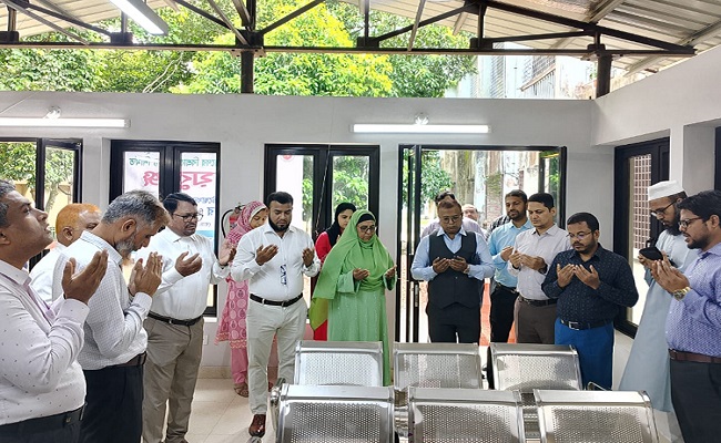 চাঁদপুরে বিচারপ্রার্থী জনগণের বিশ্রামের জন্য ‘ন্যায়কুঞ্জ’ উদ্বোধন