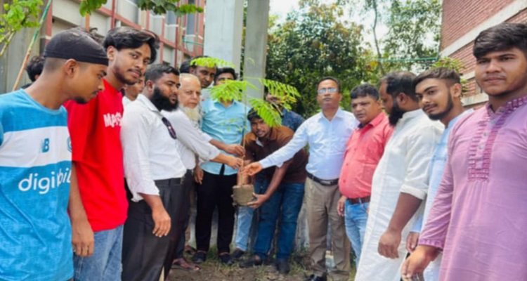 নব দিগন্ত ফাউন্ডেশনের শুভ উদ্বোধন ও বৃক্ষরোপণ