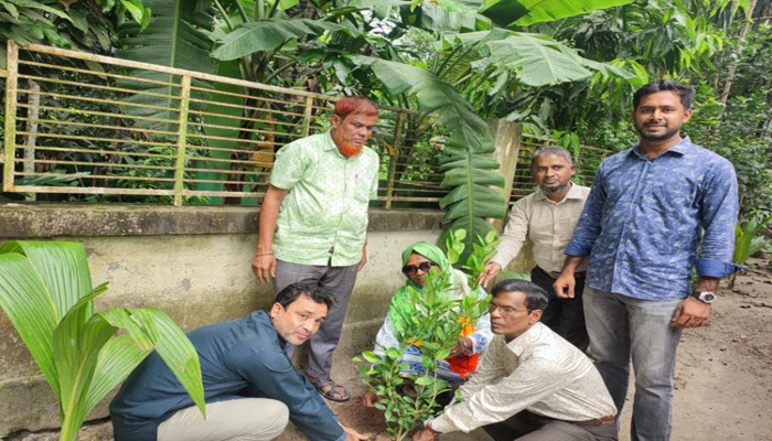 মতলবে নারী কল্যাণ সমিতির বৃক্ষরোপণ ও কৃতি শিক্ষার্থীদের মাঝে পুরস্কার প্রদান