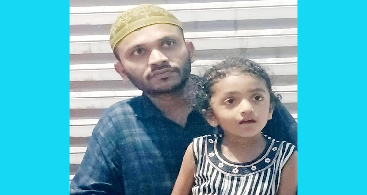শাহারাস্তিতে শিশু নুসাইবা’র জীবন বাঁচাতে বাবার আকুতি