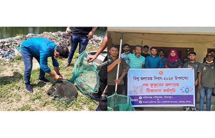 বিশ্ব জলাতঙ্ক দিবস উপলক্ষে শতাধিক কুকুরকে টিকা প্রদান
