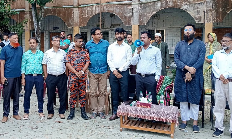 কচুয়ায় আন্তর্জাতিক দুর্যোগ প্রশমন দিবস উদযাপন