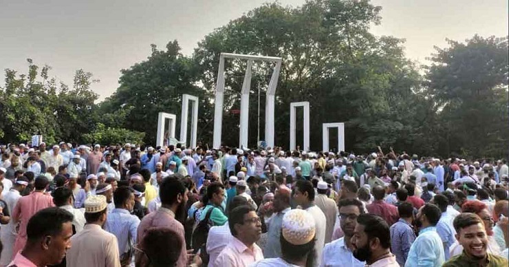 মঙ্গলবার মুখে কালো কাপড় বেঁধে মিছিল করবেন আন্দোলনরত শিক্ষকরা